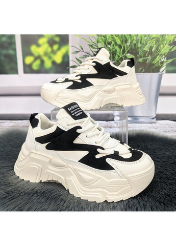 Кроссовки женские Fashion белые демисезоны (323584446)