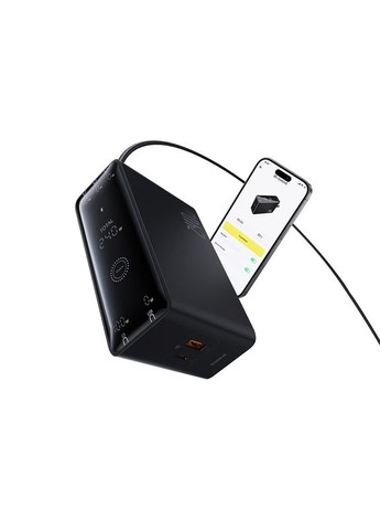 Сетевое зарядное устройство для Desktop Fast Charger 3C+U+DC 240W EU Cluster (P10163901113-00) Baseus Digital GaN Intelligent (361871359)