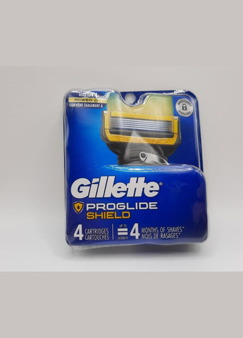 Сменные картриджи ProGlide Shield Power (4 шт) Made in America Gillette (278773539)