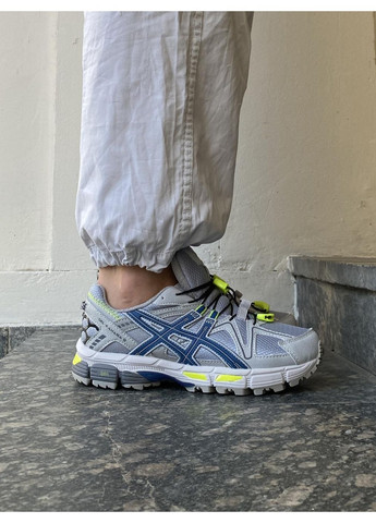 КРОССОВКИ ЖЕНСКИЕ ASICS GEL-KAHANA 8 GREY BLUE АСИКС ГЕЛЬ КАХАНО No Brand серые демисезоны (367176041)