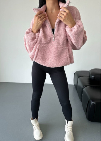 Анорак жіночий Hapy Brand куртка Розмір 42-48 оверсайз Пудра More 0106 (316306932)