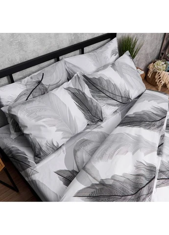 Комплект постельного белья Бязь Gold Люкс King Size 220x240 наволочки 4х70х70 (MS-820013759) Moon&Star Feather Dream (400234611)