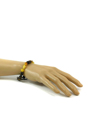 Браслет "Золоті хвилі" Бурштин, Соколине око 21 Fursa fashion (322568523)