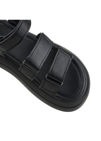 Черные босоножки (1255л) Melanda.M