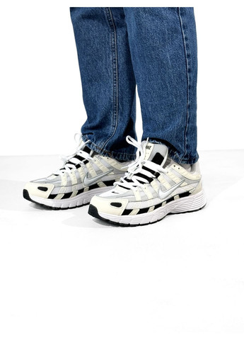 Серые демисезонные кроссовки мужские и женские nike p-6000 grey | найк п-6000 серые No Brand