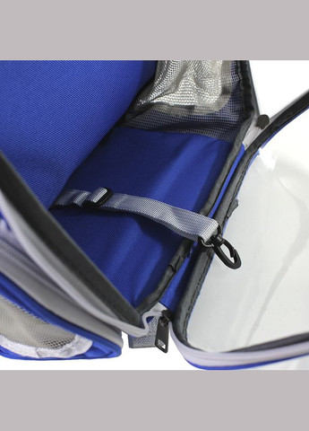 Рюкзак-переноска для кошек 253304 Panoramic Blue 35*25*42cm с иллюминатором Taotaopets (365437105)