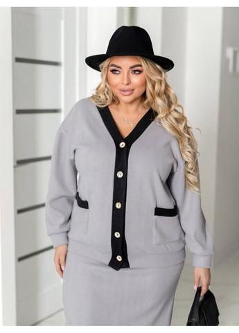 Жіночий костюм спідниця з кардиганом Style Point (367179499)