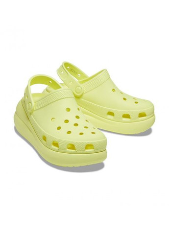 Желтые classic crush sulphur w6 Crocs