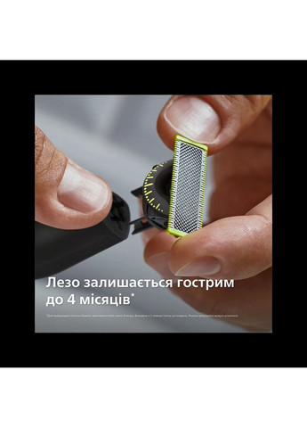 Триммер электростанок для лица и тела (бритва) OneBlade Pro 360 QP6542/19 Philips (372185728)