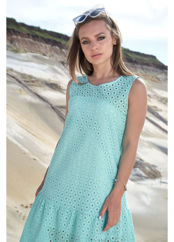 Бирюзовое платье 1383.4214 Seventeen