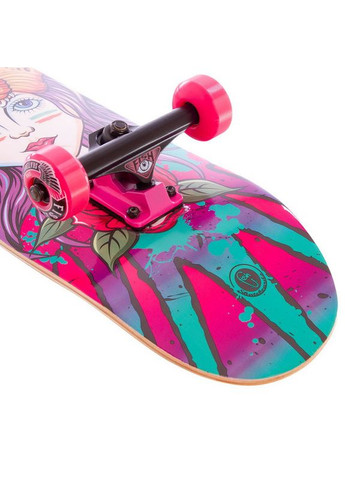 Скейтборд деревянный в сборе из канадского клена 31in FISH CAPRICORN (р-р деки 78x20x1,2см, подвеска в ассортименте) SP-Sport (361439467)