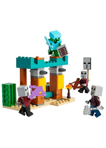 Конструктор (21267) Lego Minecraft Пустельний патруль розбійника (368562146)
