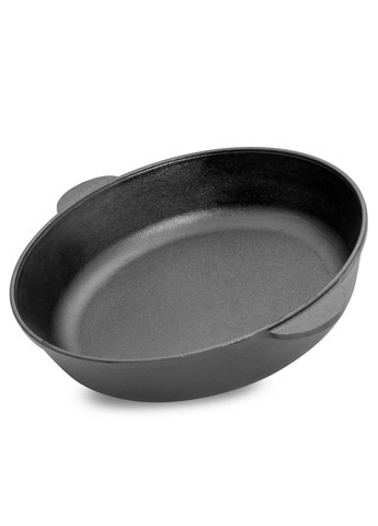 Сковорода чавунна 30 см зі скляною кришкою Brizoll (322732454)