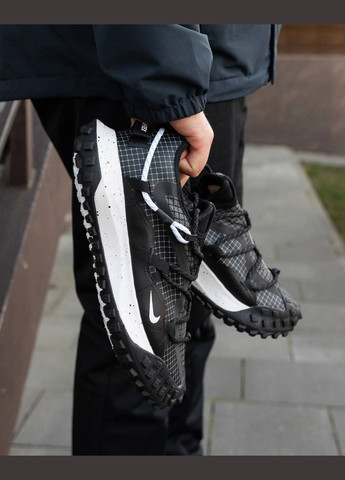 Черные всесезонные кроссовки Vakko Nike ACG Mounth Low Gore-Tex Black White