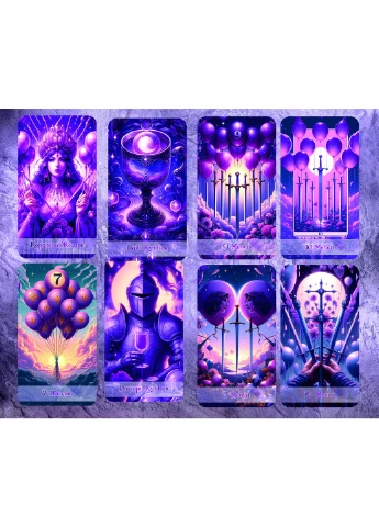 Карты Таро Пурпурное Таро Tarot (386660509)