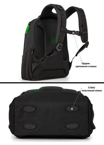 Школьный подростковый рюкзак для мальчика / SkyName 57-78 для старшеклассников Winner (324103897)