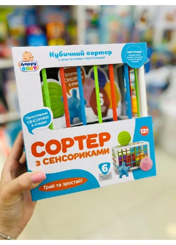 Сортер с текстурными мячиками для тактильных игр СЕНСОРИКИ HB 0021 Limo Toy (297129191)