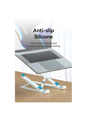 Подставка для ноутбука Laptop X-type Stand White ABS 83-170мм (KDNW0) Vention (397593736)