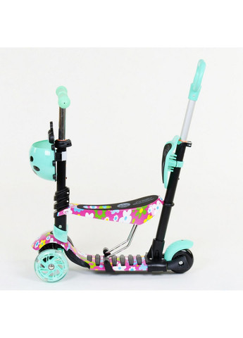 Самокат 5в1, PU колеса, що світяться 59х15х29 см Best Scooter (289368431)