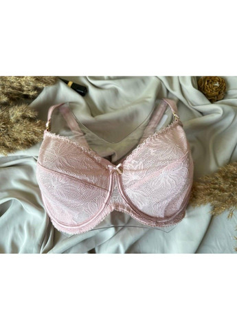 Пудровый бюстгальтер с мягкой чашкой 12011 пудровый Lanny Mode