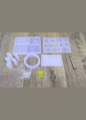 Набір форм молдів для створення біжутерії з епоксидної смоли 127 предмета No Brand 1611 (295064770)