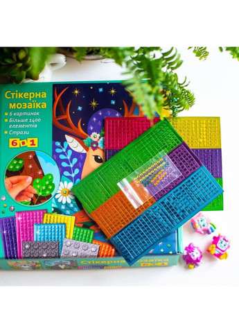 Стикерная мозаика Большой набор No Brand (359373900)