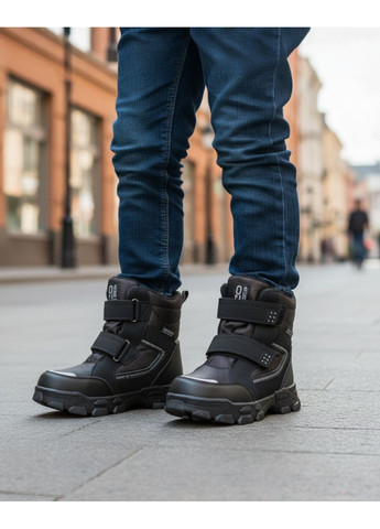 Зимові дутики на овчині для хлопчика,термочеревики на овчині для хлопця,зимові черевики на липучках Tom.M (366038800)