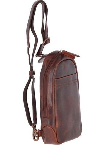 Сумка чоловіча планшет для документів рюкзак слінг в дорогу сумочка для телефону Коричневий 34817 Ashwood (332612589)
