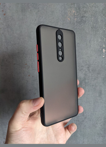 Протиударний матовий чохол для Xiaomi Mi9T / Redmi K20 / Pro Чорний Cafele (322211393)