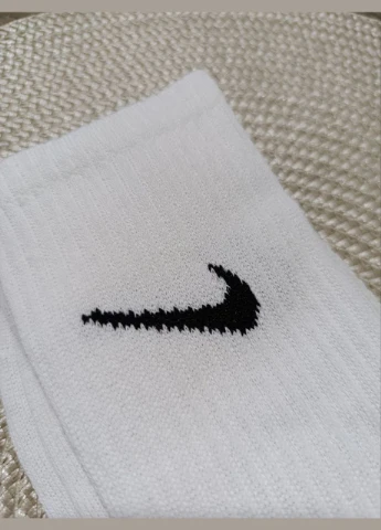 Білі чоловічі білі високі шкарпетки nike логотипи та сіткою туреччина логотипи (338627505)