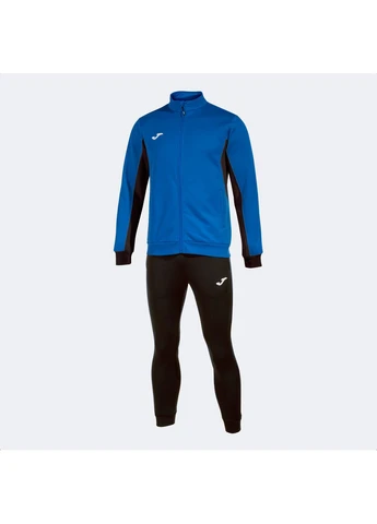 Цветная футболка-спортивный костюм derby tracksuit royal blue/black 103120.701 для мужчин Joma