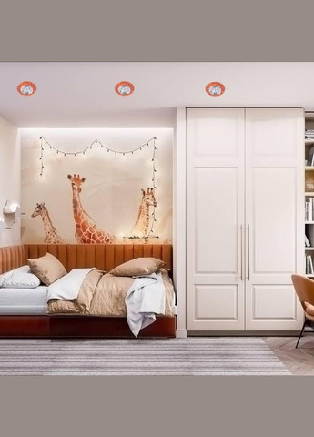 Жовтогарячий акриловий світильник (05-А15) No Brand (370072207)