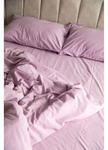 Постельное белье вареный хлопок "Белый" Двуспальный, Классическая простыня, наволочки 50х70 IN.HOME_UA (371141813)