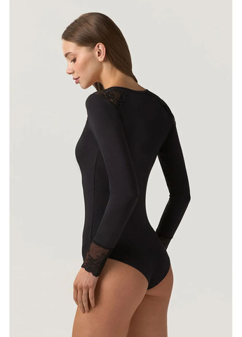 Женское боди с длинным рукавом и кружевом S Ellen (364506786)