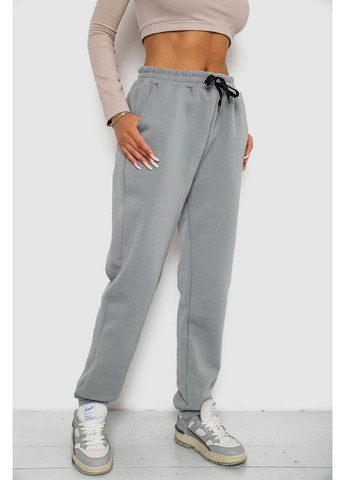 Спортивні штани жіночі на флісі, колір сірий, 238R57016 Ager (356671969)