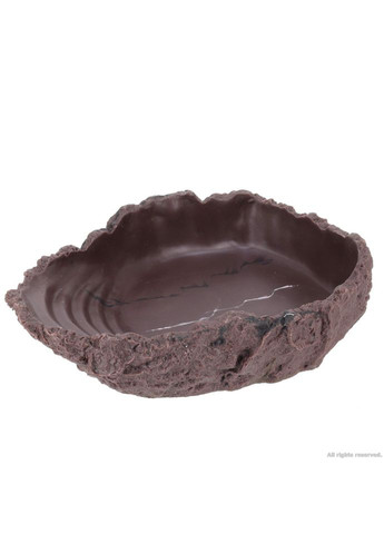 Миска для води Drinking Bowl L grey-beige 20x16x5см 550мл Hobby (322820031)