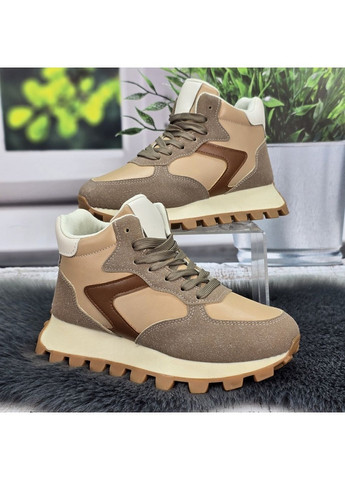 Черевики жіночі зимові еко-шкіра з хутром Панда (365718476)