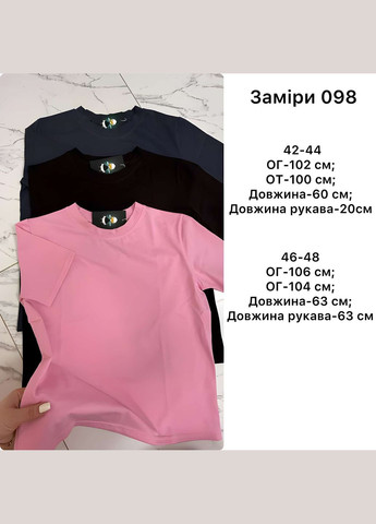 Жіноча літня базова футболка сіра графітова класична однотонна бавовна Україна - (339402848)