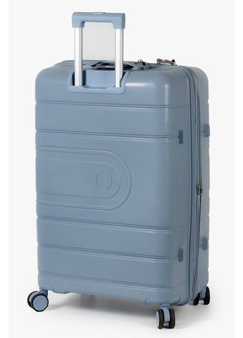 Большой пластиковый чемодан 606-1-BLU Tourist (354704065)