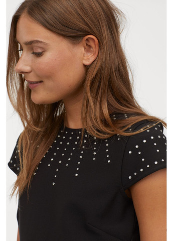 Черное платье H&M