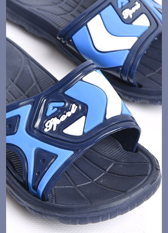 Шльопанці дитячі хлопчик темно-синього кольору Let's Shop (296715818)