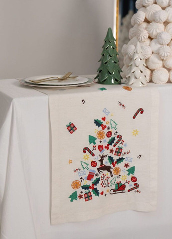 Новогодняя дорожка "Рождественская мелодия" Едельвіка (369733316)