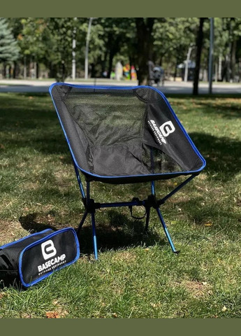 Кемпинговое кресло Compact, 50x58x56 см, Black/Orange BaseCamp (334672841)