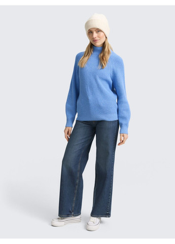 Голубой зимний свитер Tom Tailor