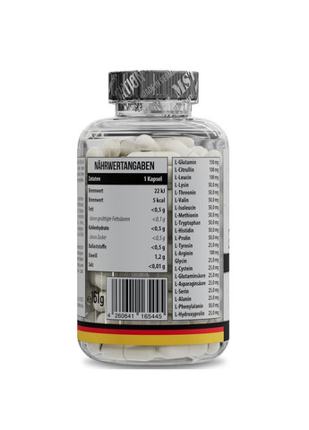 Амінокислота 21 Amino Acids, 120 капсул для підтримки м'язів MST (322291806)