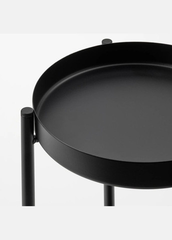Підставка під горщик ІКЕА OLIVBLAD 35 см зовнішнього чорного кольору (10486652) IKEA (271120164)