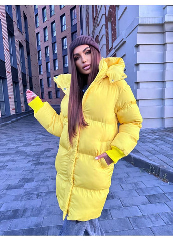 Желтый зимний Пуховик Vakko