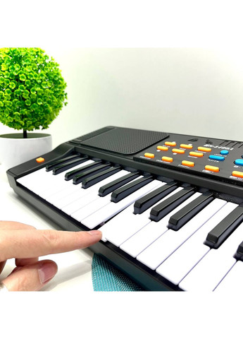Синтезатор детский с микрофоном и USB 54 клавиши Черный (HS5460A) No Brand (365807453)