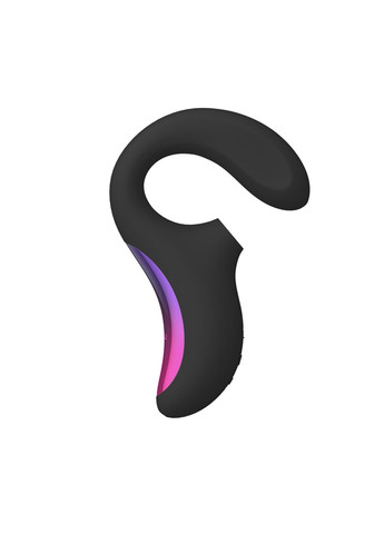 Кліторально-вагінальний звуковий стимулятор Enigma Black - CherryLove Lelo (283251213)