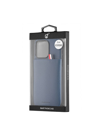 Чохол Jinduka Leather Pocket Blue Case iPhone 15 Pro Max (297453724)
